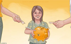 Kindersparbuch bei einer Scheidung