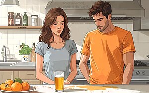 Trennung und Scheidung wegen Alkohol