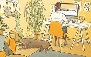 Wie kann man dem Jobcenter die Trennung beweisen?