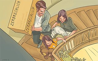 Verheiratet, aber getrennte Wohnungen - geht das gut?