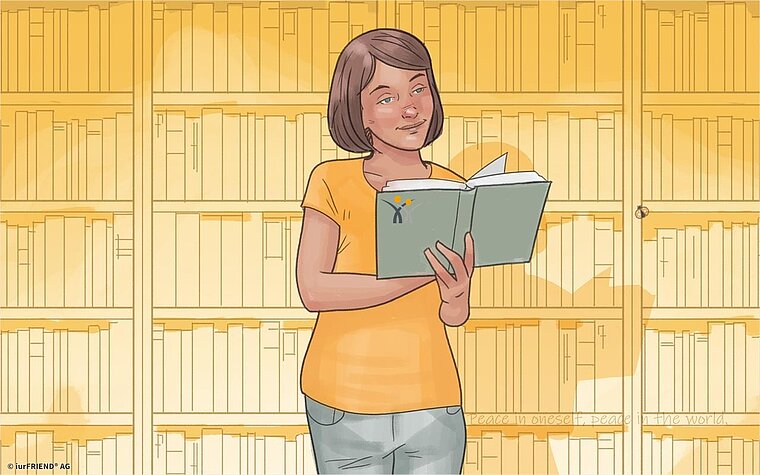 Frau Liest Buch iurFRIEND® AG
