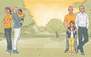 Wie umgehen mit gemeinsamne Freunden nach der Trennung?