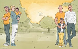 Wie umgehen mit gemeinsamne Freunden nach der Trennung?