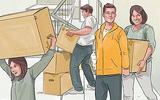 Wie wird der Hauptwohnsitz des Kindes bestimmt?