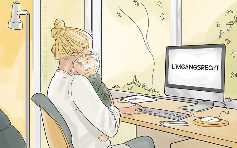 Frau Kind Pc Umgangsrecht iurFRIEND® AG